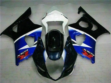 Kit Completo Carenado Moto Suzuki GSXR 1000 K3 03-04 - Azul Negro