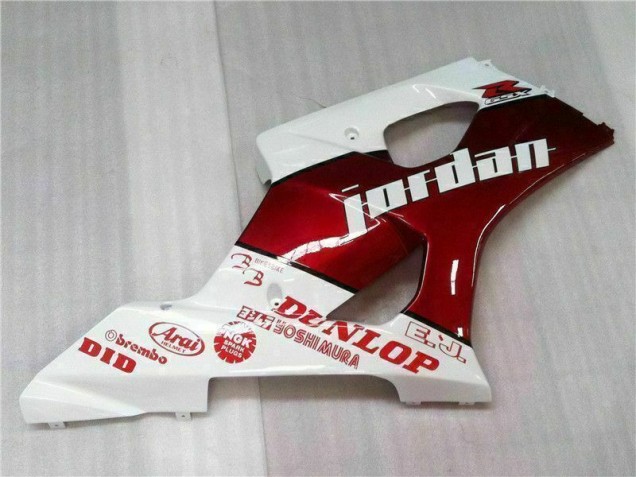 Kit Completo Carenado Moto Suzuki GSXR 1000 K3 03-04 - Rojo Blanco Kit Completo Carenado Moto Suzuki GSXR 1000 K3 03-04 - Rojo Blanco