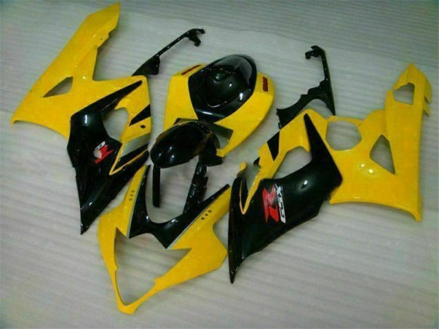 Kit Completo Carenado Moto Suzuki GSXR 1000 K5 05-06 - Amarillo Negro Kit Completo Carenado Moto Suzuki GSXR 1000 K5 05-06 - Amarillo Negro