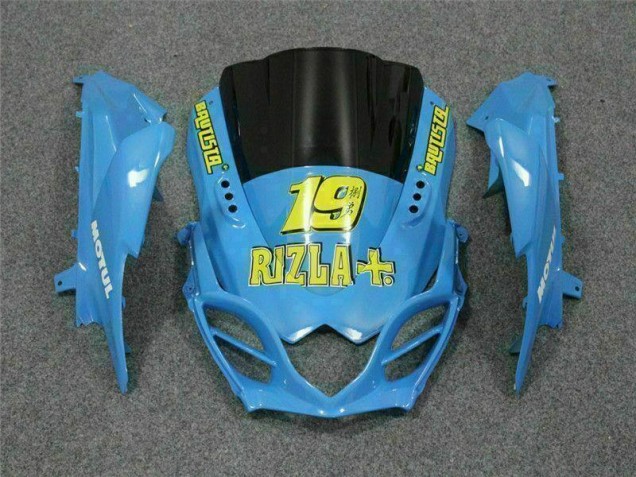 Kit Completo Carenado Moto Suzuki GSXR 1000 K9 09-16 - Azul