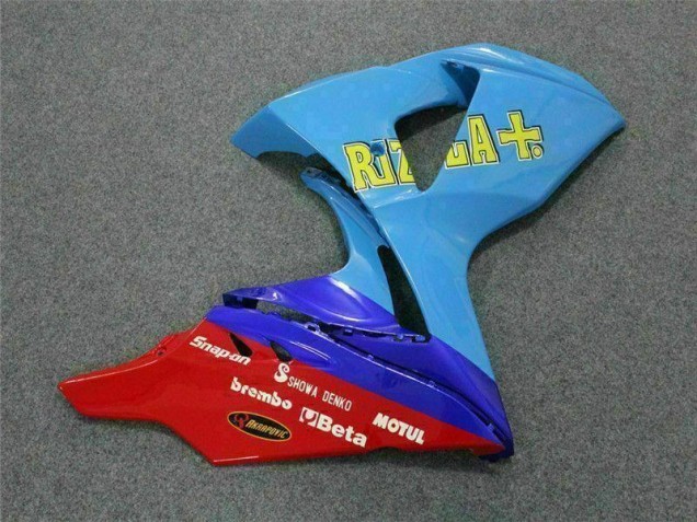 Kit Completo Carenado Moto Suzuki GSXR 1000 K9 09-16 - Azul