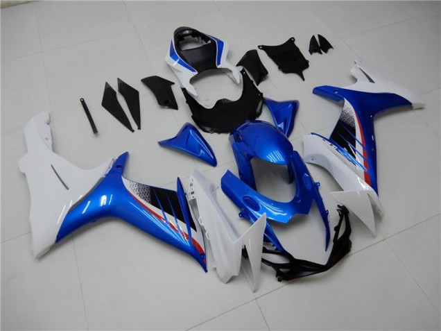 Kit Completo Carenado Moto Suzuki GSXR 600 / 750 K11 11-21 - Azul Blanco Kit Completo Carenado Moto Suzuki GSXR 600 / 750 K11 11-21 - Azul Blanco