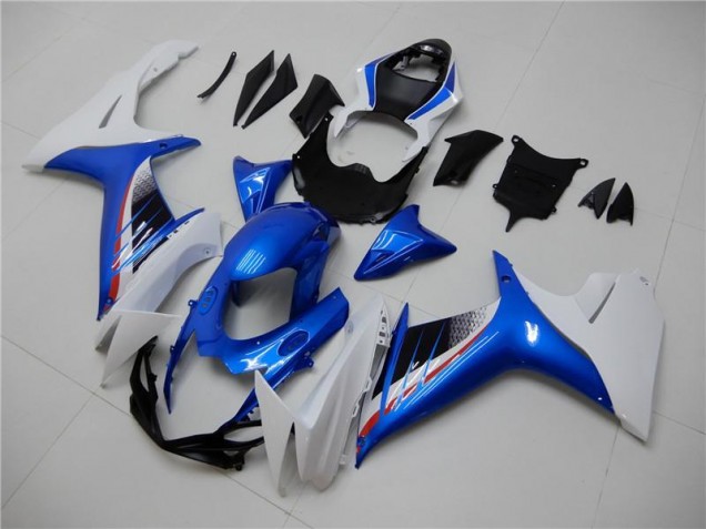 Kit Completo Carenado Moto Suzuki GSXR 600 / 750 K11 11-21 - Azul Blanco Kit Completo Carenado Moto Suzuki GSXR 600 / 750 K11 11-21 - Azul Blanco