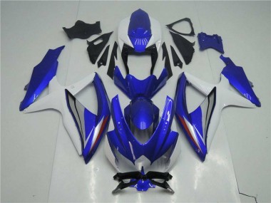 Kit Completo Carenado Moto Suzuki GSXR 600 / 750 K8 08-10 - Azul Blanco