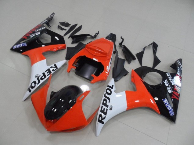 Kit Completo Carenado Moto Yamaha R6 03-05 - Repsol Kit Completo Carenado Moto Yamaha R6 03-05 - Repsol