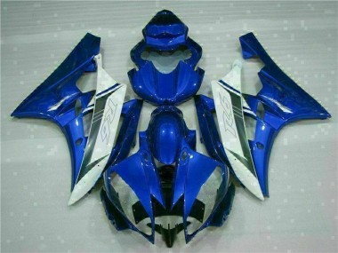 Kit Completo Carenado Moto Yamaha R6 06-07 - Azul Blanco