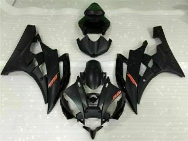 Kit Completo Carenado Moto Yamaha R6 06-07 - Negro