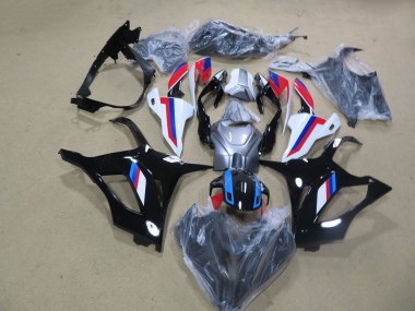 Kits ABS Carenado Motocicleta BMW S1000RR 19-21 - Negro Blanco Rojo Azul