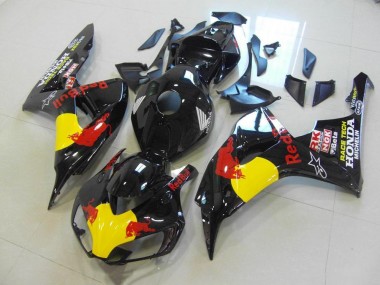 Kits ABS Carenado Motocicleta Honda CBR 1000 RR 06-07 - Negro Red Bull