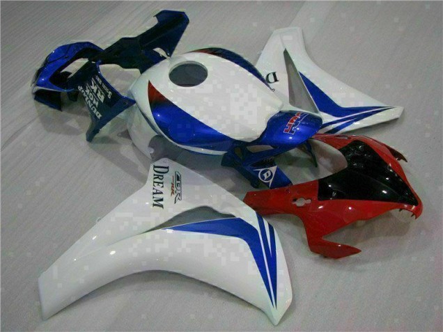 Kits ABS Carenado Motocicleta Honda CBR 1000 RR 08-11 - Blanco Azul