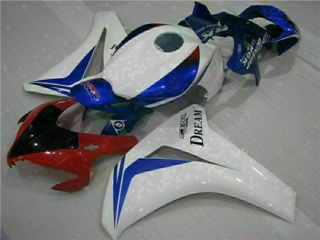 Kits ABS Carenado Motocicleta Honda CBR 1000 RR 08-11 - Blanco Azul