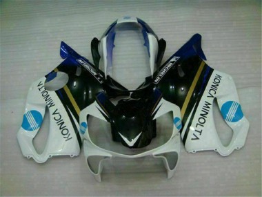 Kits ABS Carenado Motocicleta Honda CBR 600 F4i 04-07 - Blanco Negro