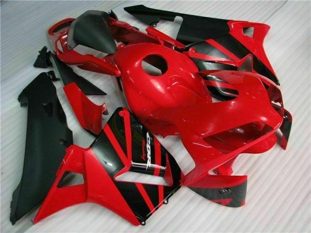 Kits ABS Carenado Motocicleta Honda CBR 600 RR 03-04 - Rojo Negro Kits ABS Carenado Motocicleta Honda CBR 600 RR 03-04 - Rojo Negro