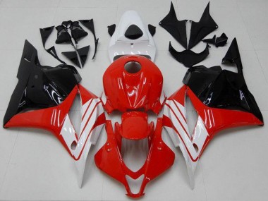 Kits ABS Carenado Motocicleta Honda CBR 600 RR 09-12 - Rojo Blanco Negro