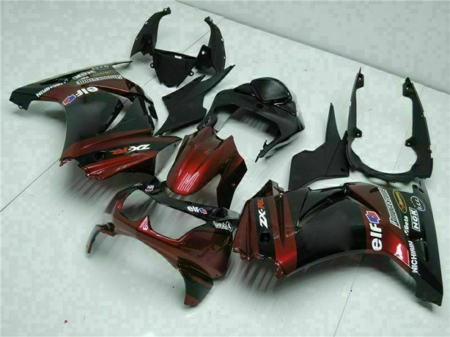 Kits ABS Carenado Motocicleta Kawasaki EX250 08-12 - Negro Kits ABS Carenado Motocicleta Kawasaki EX250 08-12 - Negro