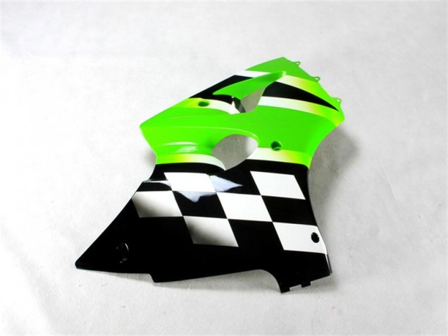 Kits ABS Carenado Motocicleta Kawasaki ZX6R 00-02 - Verde Negro Blanco Kits ABS Carenado Motocicleta Kawasaki ZX6R 00-02 - Verde Negro Blanco