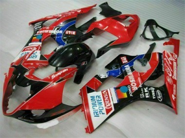 Kits ABS Carenado Motocicleta Suzuki GSXR 1000 K3 03-04 - Rojo