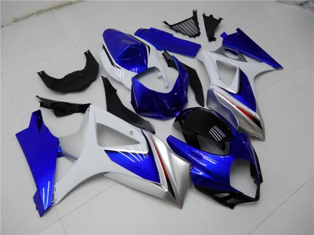 Kits ABS Carenado Motocicleta Suzuki GSXR 1000 K7 07-08 - Azul Blanco Kits ABS Carenado Motocicleta Suzuki GSXR 1000 K7 07-08 - Azul Blanco