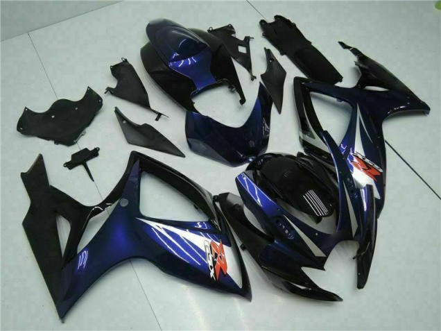 Kits ABS Carenado Motocicleta Suzuki GSXR 600 / 750 K6 06-07 - Azul Negro Kits ABS Carenado Motocicleta Suzuki GSXR 600 / 750 K6 06-07 - Azul Negro