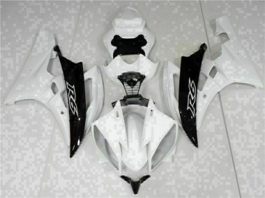 Kits ABS Carenado Motocicleta Yamaha R6 06-07 - Blanco Negro