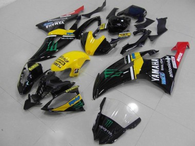 Kits ABS Carenado Motocicleta Yamaha R6 08-16 - Amarillo Monster