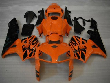 Kits Carenado Moto Honda CBR 600 RR 05-06 - Naranja Negro