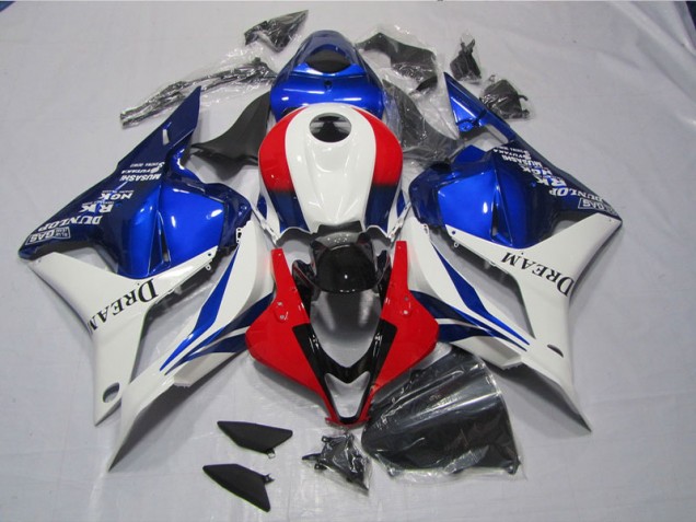 Kits Carenado Moto Honda CBR 600 RR 09-12 - Blanco Azul Rojo DREAM Kits Carenado Moto Honda CBR 600 RR 09-12 - Blanco Azul Rojo DREAM