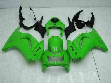 Kits Carenado Moto Kawasaki EX250 08-12 - Verde Negro Ninja