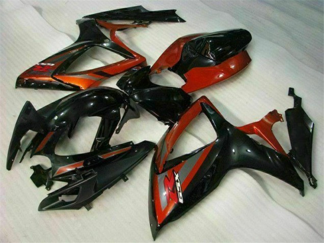 Kits Carenado Moto Suzuki GSXR 600 / 750 K6 06-07 - Negro Rojo Kits Carenado Moto Suzuki GSXR 600 / 750 K6 06-07 - Negro Rojo