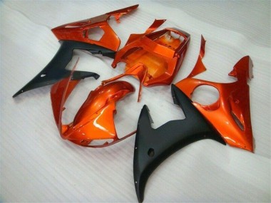 Kits Carenado Moto Yamaha R6 03-05 - Naranja Negro