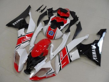 Kits Carenado Moto Yamaha R6 08-16 - Rojo Blanco Negro