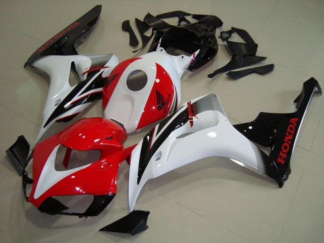 Kits Completo Carenado Moto ABS Honda CBR 1000 RR 06-07 - Rojo Blanco Negro Kits Completo Carenado Moto ABS Honda CBR 1000 RR 06-07 - Rojo Blanco Negro