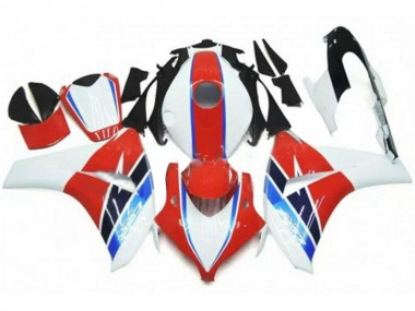 Kits Completo Carenado Moto ABS Honda CBR 1000 RR 08-11 - Rojo Blanco