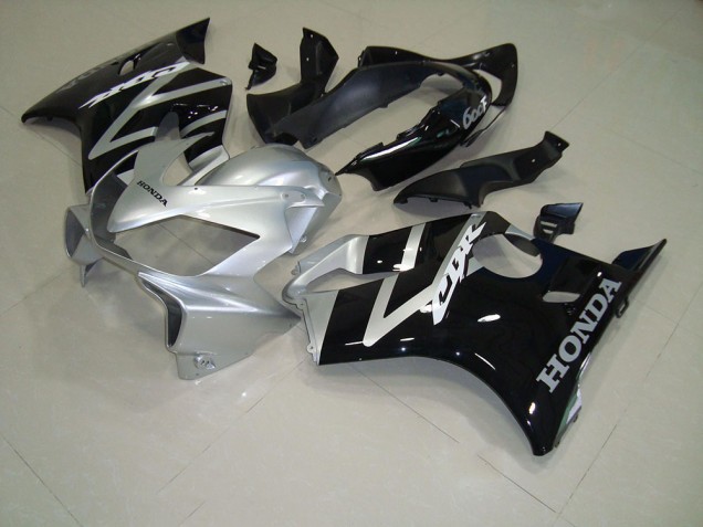 Kits Completo Carenado Moto ABS Honda CBR 600 F4i 04-07 - Negro Plata Kits Completo Carenado Moto ABS Honda CBR 600 F4i 04-07 - Negro Plata
