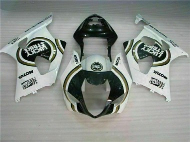 Kits Completo Carenado Moto ABS Suzuki GSXR 1000 K3 03-04 - Blanco