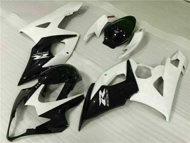 Kits Completo Carenado Moto ABS Suzuki GSXR 1000 K5 05-06 - Blanco Negro Kits Completo Carenado Moto ABS Suzuki GSXR 1000 K5 05-06 - Blanco Negro