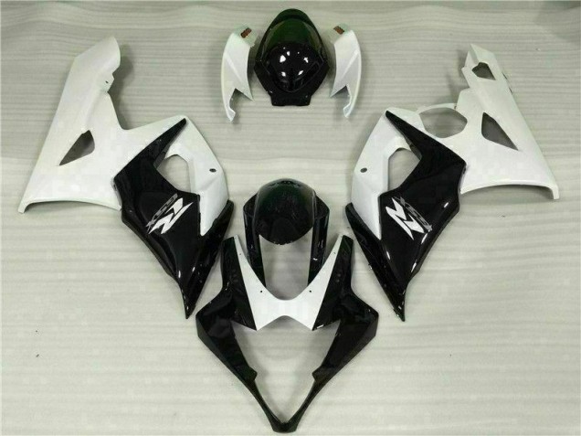 Kits Completo Carenado Moto ABS Suzuki GSXR 1000 K5 05-06 - Blanco Negro Kits Completo Carenado Moto ABS Suzuki GSXR 1000 K5 05-06 - Blanco Negro