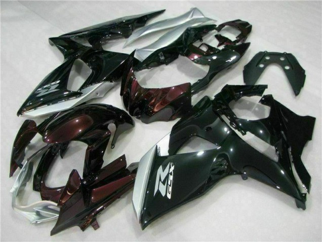 Kits Completo Carenado Moto ABS Suzuki GSXR 1000 K9 09-16 - Marrón Negro Kits Completo Carenado Moto ABS Suzuki GSXR 1000 K9 09-16 - Marrón Negro