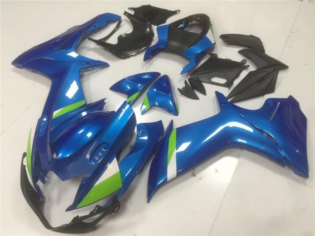 Kits Completo Carenado Moto ABS Suzuki GSXR 600 / 750 K11 11-21 - Azul