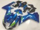 Kits Completo Carenado Moto ABS Suzuki GSXR 600 / 750 K11 11-21 - Azul