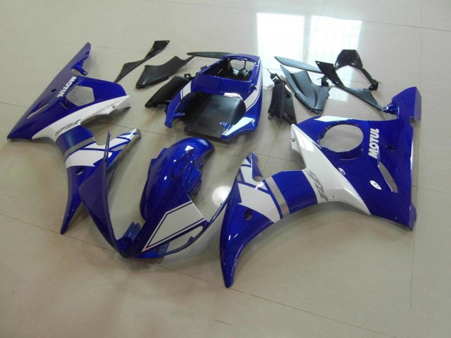 Kits Completo Carenado Moto ABS Yamaha R6 03-05 - Azul Blanco Kits Completo Carenado Moto ABS Yamaha R6 03-05 - Azul Blanco