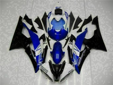 Kits Completo Carenado Moto ABS Yamaha R6 08-16 - Azul Negro