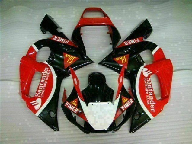 Kits Completo Carenado Moto ABS Yamaha R6 98-02 - Rojo Negro Kits Completo Carenado Moto ABS Yamaha R6 98-02 - Rojo Negro
