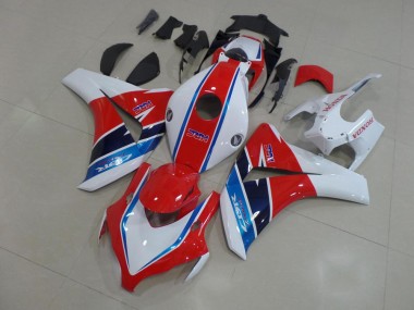 Kits Completo Carenado Moto Honda CBR 1000 RR 08-11 - Rojo Blanco Azul HRC