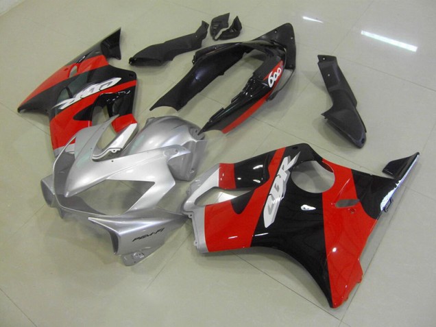 Kits Completo Carenado Moto Honda CBR 600 F4i 04-07 - Negro Rojo Plata Kits Completo Carenado Moto Honda CBR 600 F4i 04-07 - Negro Rojo Plata