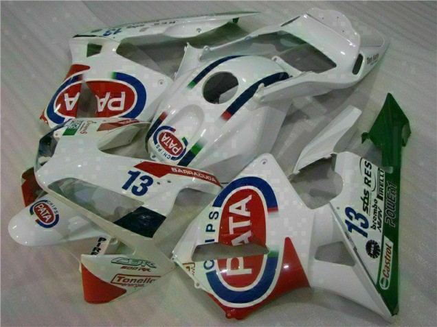 Kits Completo Carenado Moto Honda CBR 600 RR 03-04 - Blanco
