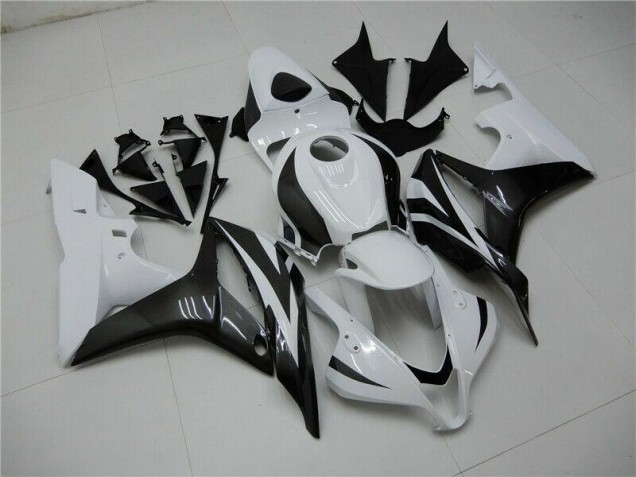 Kits Completo Carenado Moto Honda CBR 600 RR 07-08 - Blanco Negro Kits Completo Carenado Moto Honda CBR 600 RR 07-08 - Blanco Negro