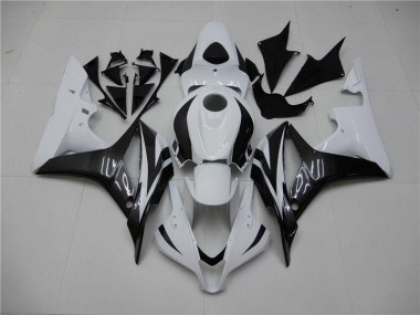 Kits Completo Carenado Moto Honda CBR 600 RR 07-08 - Blanco Negro