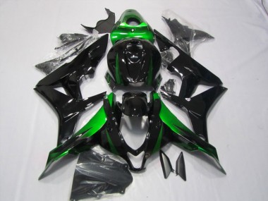 Kits Completo Carenado Moto Honda CBR 600 RR 07-08 - Negro Verde