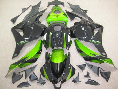 Kits Completo Carenado Moto Honda CBR 600 RR 09-12 - Negro Verde